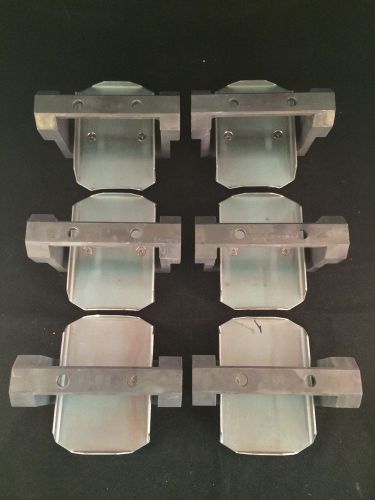 Lot of 6 Jouan Microplate Microtiter Carrier Swing Buckets for CR4-22 Etc.
