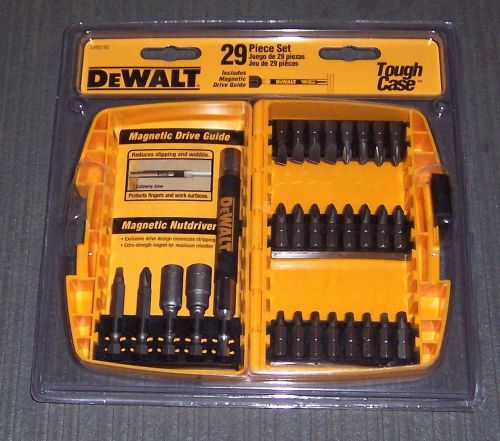 Dewalt dw2162 29-piece screwdriving and nutdriving set for sale