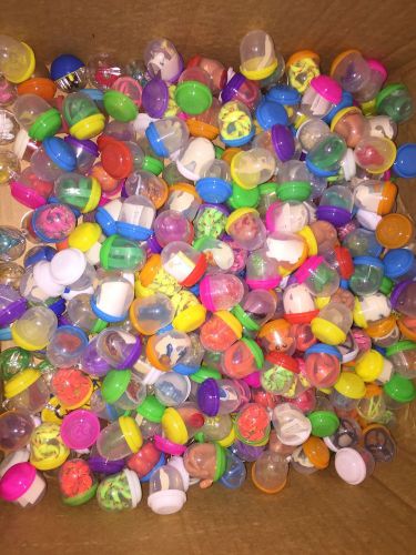 1000 1&#034; TOY FILLED VENDING CAPSULES BULK MIX BIRTHDAY PARTY FAVOR Figurines
