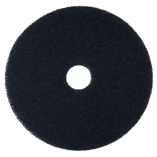 3m black stripper pad 7200, 16&#034; floor care pad (case of 5), new for sale