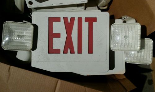 Commercial exit signs