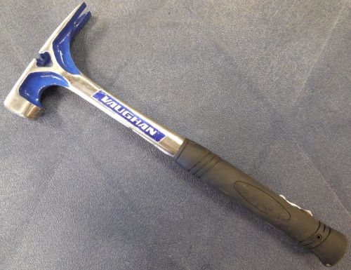 Vaughan v5s 19oz. smooth face straight claw hammer, 16&#034; solid steel, nos, usa for sale