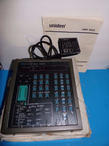 UNIDEN AMX500C P-ROM Writer  with manual  VHF - UHF