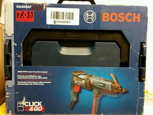 Bosch sg450af 120-volt 4500 rpm autofeed screw gun power tool new cheap for sale