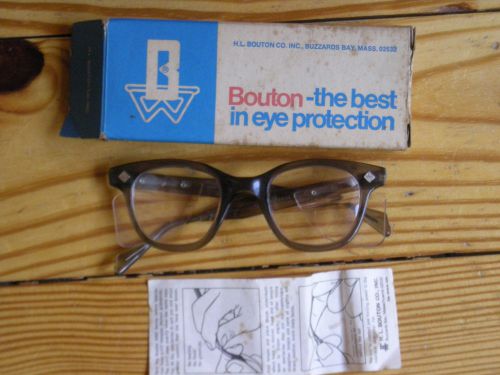 Seldom Used Bouton 287 Safety Glasses w/Box