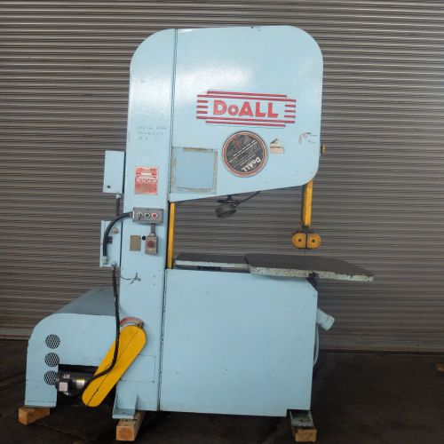 36” doall  zephyr high speed vertical band saw, model zv - 3620 for sale