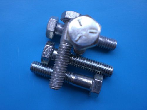 Set of 20 medium-strength steel hex. cap screws 5/16&#034;-18 x 1.5&#034;. new without box for sale