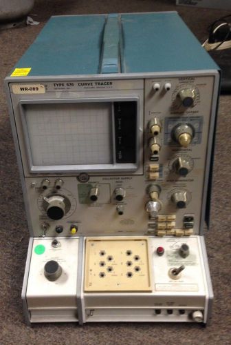 TEKTRONIX TYPE 576 CURVE TRACER heavy duty AS-IS FOR PARTS OR REPAIR ONLY