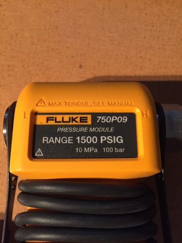 Fluke 750 Pressure Module 1500 PSI 750P09