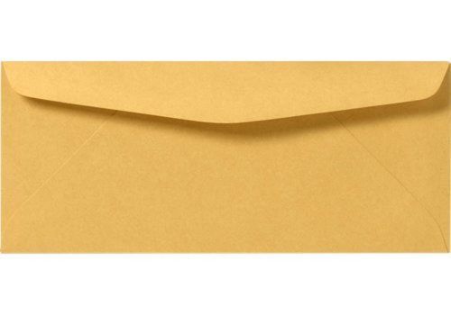#10 brown kraft regular envelopes - 24lb. (4 1/8 x 9 1/2) - 50 per pack for sale