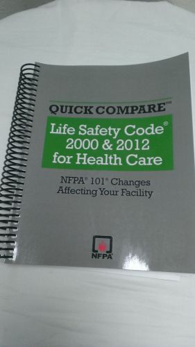 Quick Compare Life Safety Code 2000 &amp; 2012 for Health Care NFPA 101 Changes
