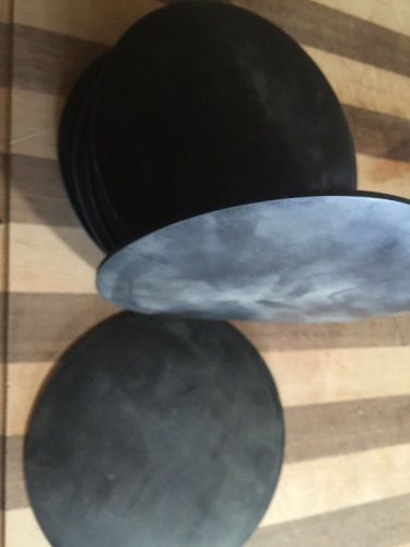 Neoprene rubber cloth insert discs 1/8&#034; big discs for sale