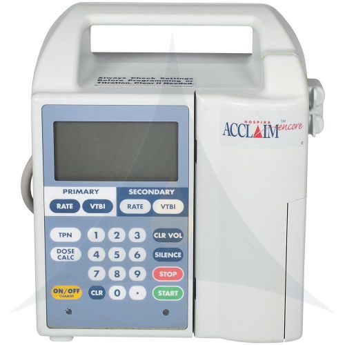 Hospira encore acclaim pump iv infusion for sale