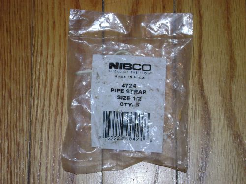 New Nibco 4724 CPVC Strap Size 1/2&#034; Bag of 5