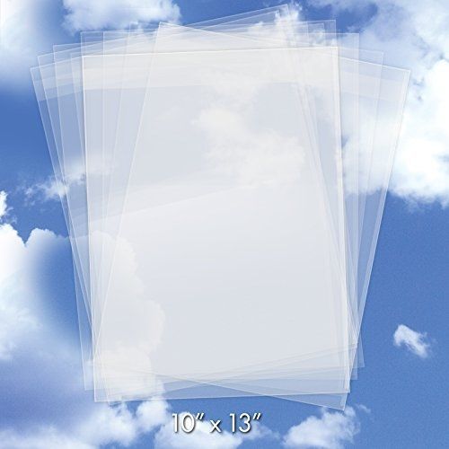 The Best Envelope Company 10&#034; x 13&#034; Crystal Clear Cello Sleeves Envelope with