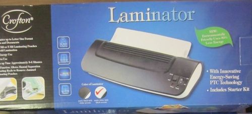 Crofton laminator 12.99&#034;size item#90162-13 starter kit includes 30 pouches for sale