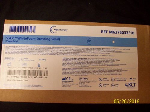 Box of 10 KCI V.A.C.® WhiteFoam Small Dressing (FOAM ONLY)