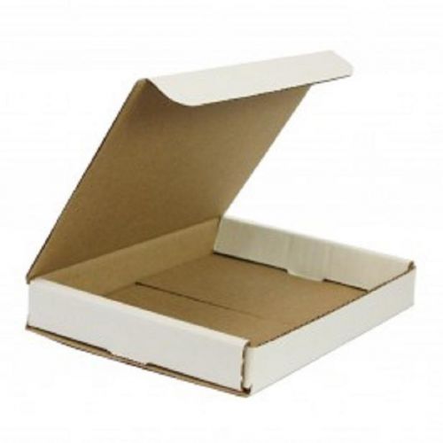 White Corrugated Cardboard Shipping Boxes Mailers 8&#034; x 6&#034; x 1&#034; (Bundle of 50)