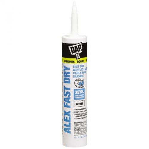 Alex Fast Dry Acyrlic Latex Caulk  Indoor/Outdoor DAP INC Adhesive Caulk 18425