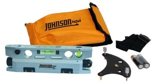 Johnson level &amp; tool johnson 40-6174 7-3/8-inch magnetic torpedo laser level for sale
