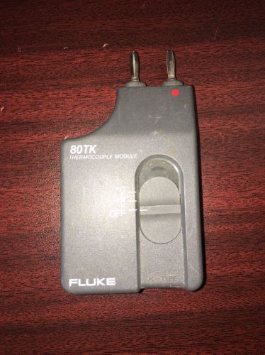 Fluke 80tk thermocouple module tester adapter b4 for sale