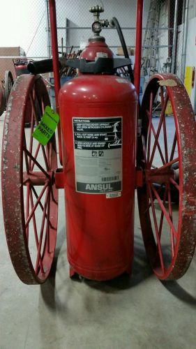 Ansul wheeled fire extinguisher ( dry chem) for sale