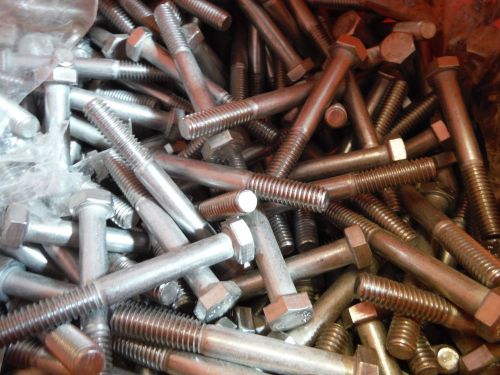 5/16-18 X 2-3/4 Hex bolt stainless (100pcs)W/(100pcs) 5/16-18 hex nuts stainless