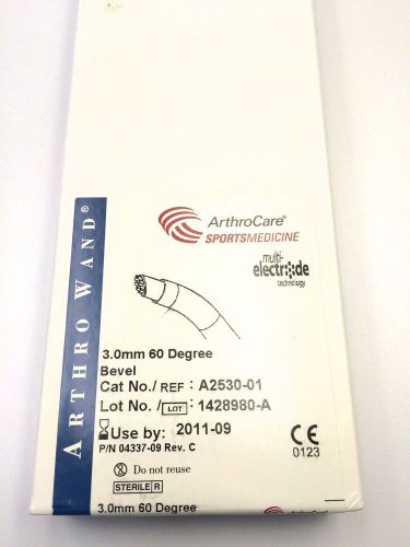 ArthroCare 3.0mm 60 Degree Bevel Ref# A2530-01 2011