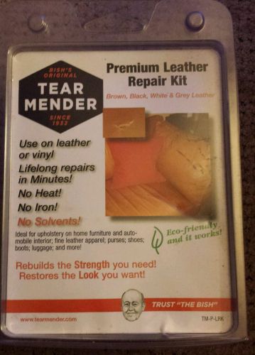 Tear Mender TM-P-LRK Bish&#039;s Original Tear Mender Premium Leather Repair Kit w...