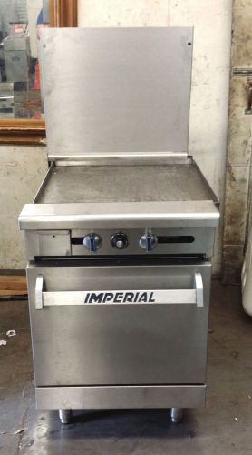 Imperial 24&#034; Commercial Restaurant Range Griddle With Standard Oven