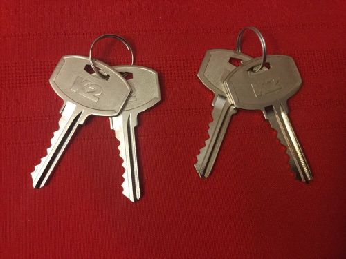 2 Sets of Factory Cut K2 Keys SC1