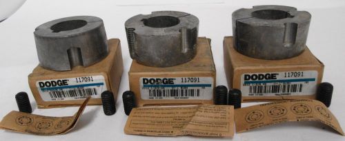 (3) Dodge 117091 1-3/8 Taper-Lock Bushing
