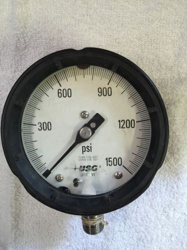 Solfront USG 1500 PSI Gauge Made In USA Free Shipping