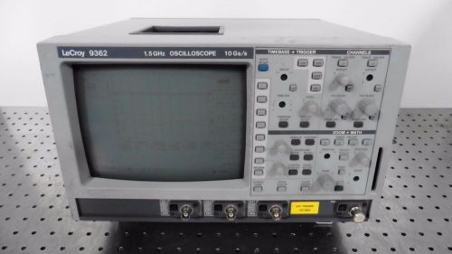 G127506 LeCroy 9362 1.5GHz 2-Channel Oscilloscope 10GS/s Parts/Repair