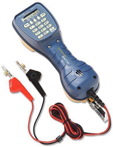 Fluke Networks 52801001 TS52 PRO Telephone Test Set with Piercing Pin Clips