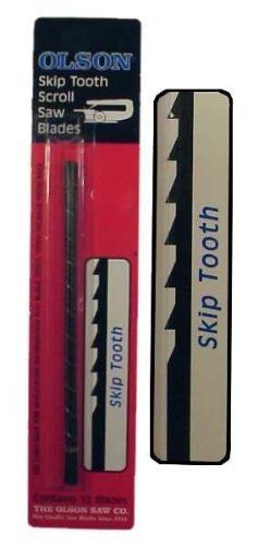 Olson saw olson saw fr45300 skip tooth 0.062 x 0.024-inch 9.5 tpi scroll saw for sale