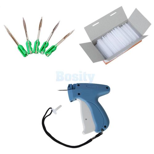 Regular Clothing Garment Price Label Tagging Tag Gun +0.5&#034; 5000 Barbs +6 Needles