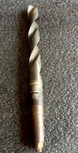 49/64&#034; Taper Shank Drill Bit HSS USED Made In The USA
