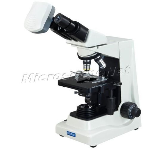 Phase contrast 5.0mp digital camera compound siedentopf microscope 1600x for sale