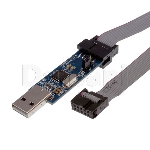 USBASP Programmer Adapter 10 Pin Cable for Arduino USBISP AVR ATMEGA8 ATMEGA128