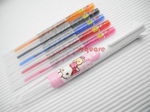 Uni-Ball Style Fit Rollerball Pen, Hello Kitty Pen Body + 5 0.38mm MM Refills