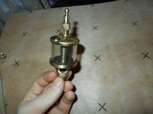 Vintage michigan lubricator co. x12a1 hit miss drip oiler gas/steam engine parts for sale
