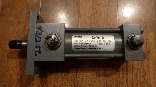 Miller series a pneumatic cylinder a-61r2b-01.50-2.000-0063-n11-0  new old stock for sale