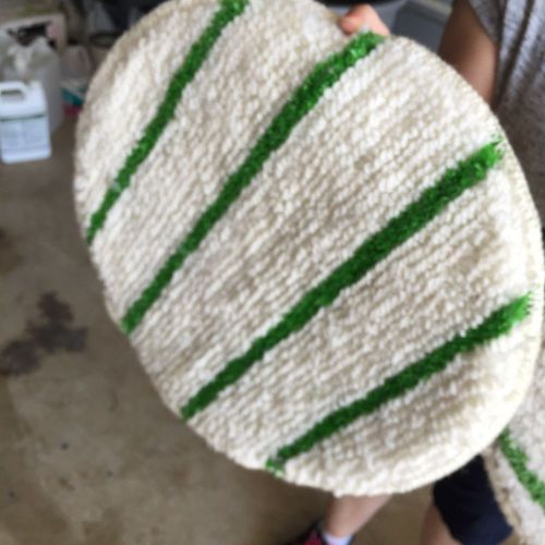 Carpet cleaning bonnet pad for sale