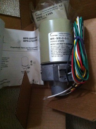 Invensys hydraulic valve actuator mpr-5610-0-0-3 for sale