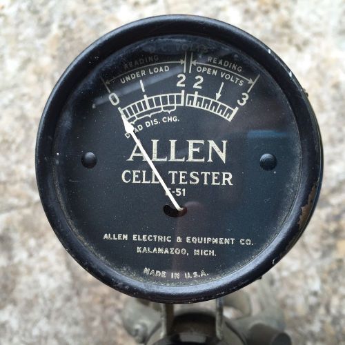 Steampunk Allen Battery Tester