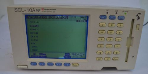 Shimadzu SCL-10A VP System HPLC Controller SCL-10AVP Cat 228-34350-92 Bad Screen