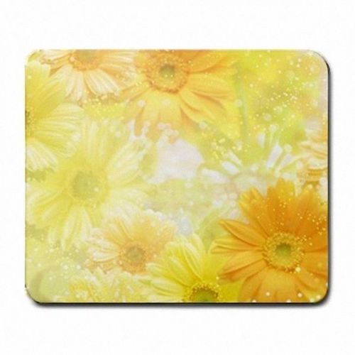 Yellow Flowers Mouse Pad Mats Mousepad Offer