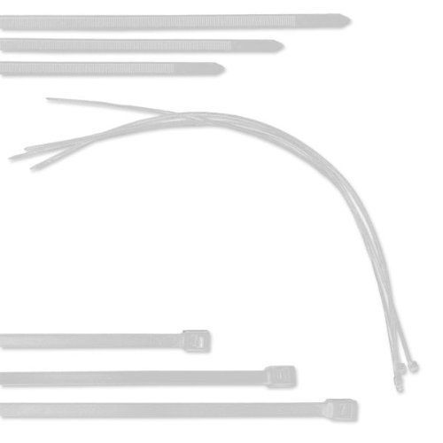 Neiko 14-Inch Cable Ties - Pack of 500, Made in USA