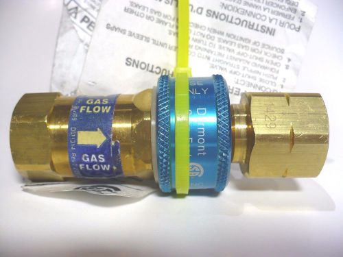 Dormont a50r snapfast™ 1/2&#034; quick disconnect gas hose coupler for sale